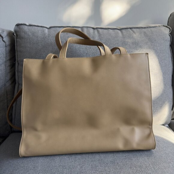 TELFAR Cream Medium Shopping Bag - Picture 4 of 10
